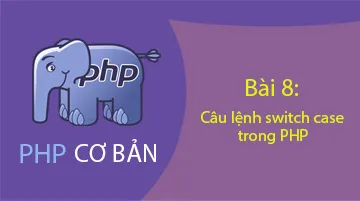 Câu lệnh switch case trong PHP